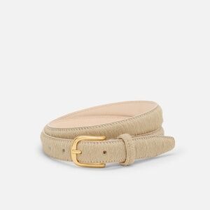 Pony hair belt